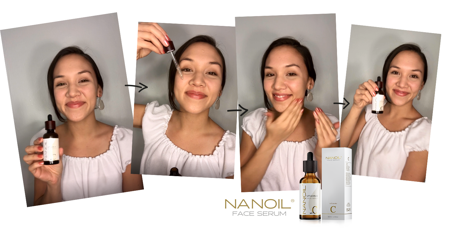 cel mai bun ser facial cu vitamina C Nanoil